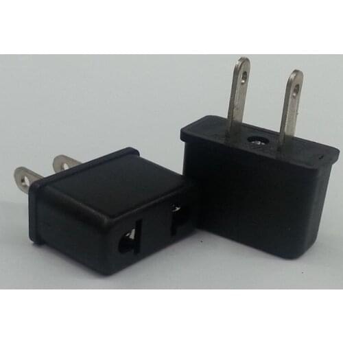 DINTO High Quality 1pc EU AU to US Plug Travel Power Plug Adapter Converter 220V AC Electrical USA Plug Outlet