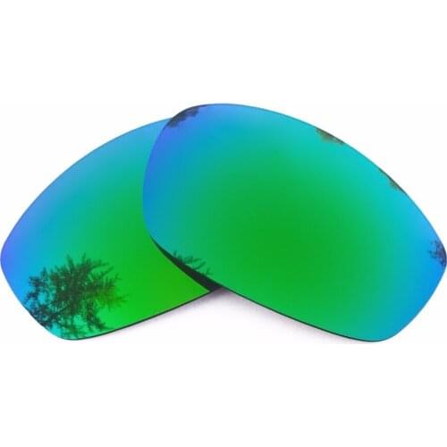 Green Mirrored Polarized Replacement Lenses for Blender Sunglasses Frame 100% UVA & UVB