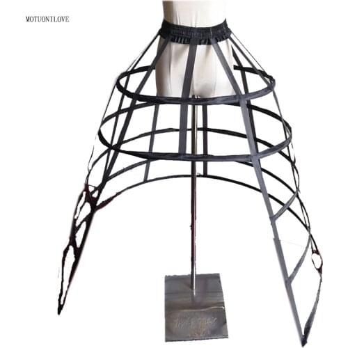 Cancan para vestido High Low Ladies Petticoats Wedding Crinolines Slips 5 Hoops Bridal Underskirt falda para vestido de novia