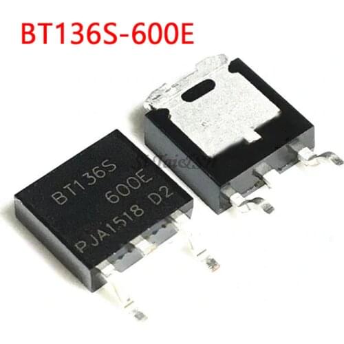 10pcs/lot BT136S-600E SOT-252 SMD Triacs BT136S 600E original authentic