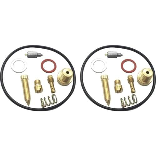 2 Set Motorcycle Carb Carburetor Repair Kit Carb Repair for Yamaha Phazer Pz480 Pz 480 1986-1990