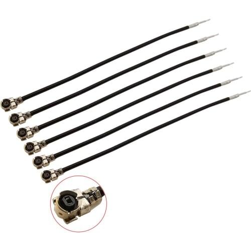 2Pcs WIFI/GSM/3G/GPS/4G IPX IPEX u.fl Female 1.13mm Cable Single-head Connector IPX 1.13 Cable Solder for PCI WIFI Card wireles