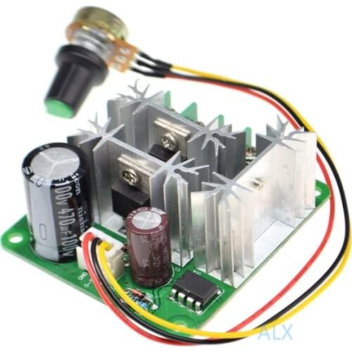 6V-90V 12V 24V 48V 15A pulse width PWM DC MOTOR SPEED Regulator Governor speed CONTROLLER SWITCH Adjustable module PLC