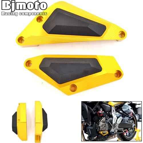 BJMOTO For Yamaha MT-07 2014-2020 Material Aluminum and POM Motorcycle Engine Guard MT07 FZ07 MT/FZ 07 15-20 XSR700 2018-2020