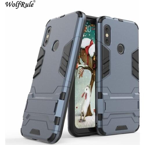 Fundas For Xiaomi Redmi 6 Pro Case Silicone Hard PC Phone Case On For Xiaomi Redmi 6 Pro Cover For Redmi 6 Pro Kickstand Shell