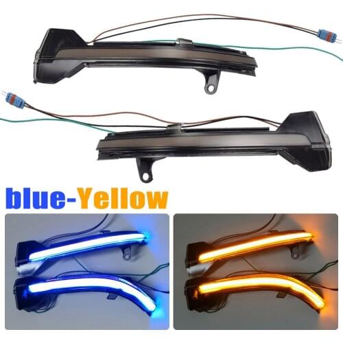 For BMW 5 6 7 Series F10 F11 F07 F06 F12 F13 F01 Dynamic LED Blinker Side Mirror Marker Turn Signal Light Lamp