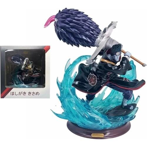 Naruto Figure GK Akatsuki Hoshigaki Kisame Anime Figure Oversized Scenery Model Decoration Action Toy Figure Toys for Children