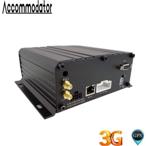 GPS 3G AHD 1080P HDD SD Card 4ch Mobile DVR for Taxi Trailer Truck Vehicle Car School Bus