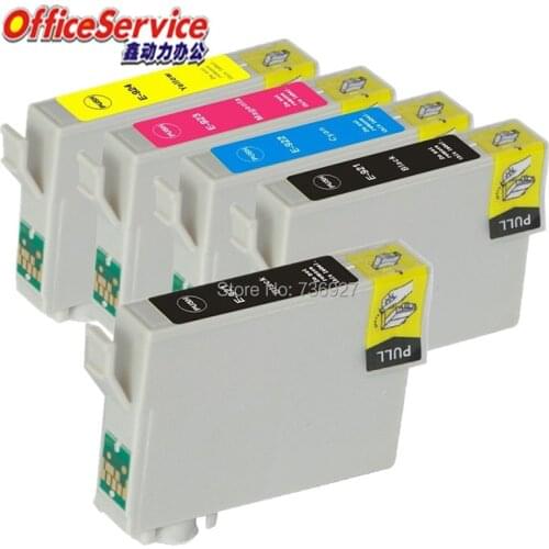 5X Compatible Ink Cartridge T0921 T0922 T0923 T0924 For Epson Stylus T26 T27 TX117 TX119 TX106 TX109 CX4300 C91 printer