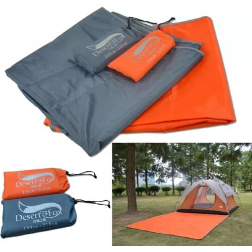 Camping Mat Waterproof Pocket Beach Blanket Outdoor Picnic Mat Grounding Pad Mattress Carpet Rug Portable Folding Sleeping Bed