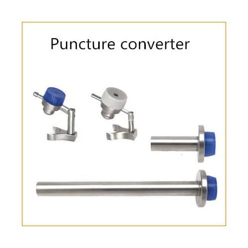 Laparoscopic instruments Laparoscopic trocar converter Puncture card converter Puncture converter
