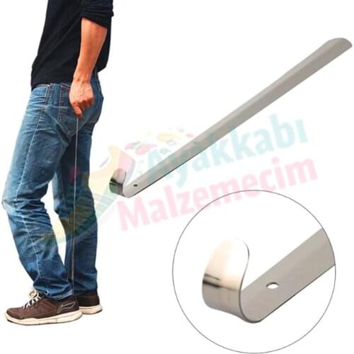 Metal Shoehorn-Shoehorn-1 Pcs-30 CM - 50 CM-Stainless Steel