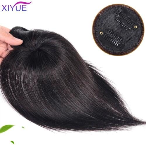 XIYUE 3D Air Hair Bangs Fringe Clip In Bangs Hair Extensions Wigs Hair Pieces Bangs Clip In Hair Pieces Hair Loss Bangs Hair