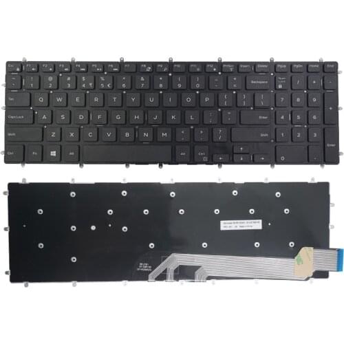 New English Keyboard For DELL 15-7566 5567 7567 5665 G3-3579 3779 3583 G5 5587 5570 P72F 7577 3590 Notebook