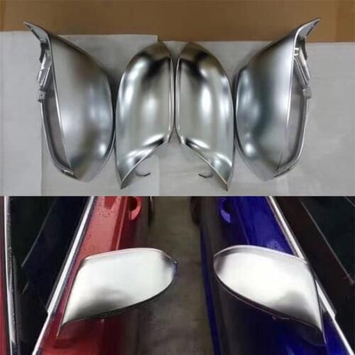 Fit for AUDI A7 S7 RS7 Car Side Replacement Rear View Rearview Mirror Caps Cover 2011 2015 2017 Mirror Cover 4pcs Left & Right