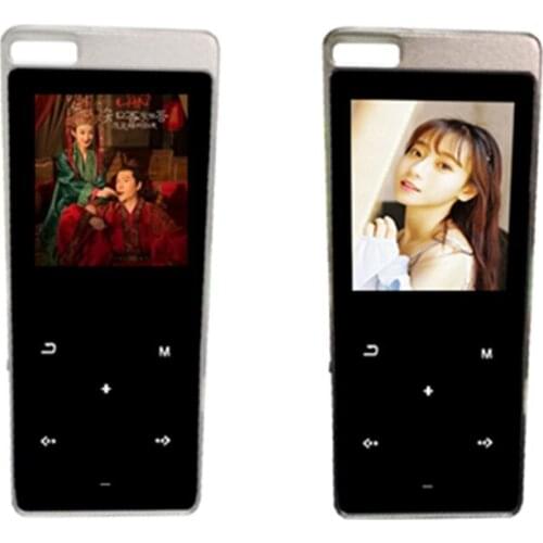 A13 MP3 Player With Bluetooth Speaker Touch key Built-In 8GB 16GB HiFi Metal Mini Portable Walkman With Radio FM Recording 20