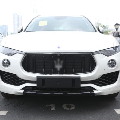 ABS Car Styling for Maserati Levante 2016-2017 Car Grille Decorative Frame Plating Car Exterior Accessories
