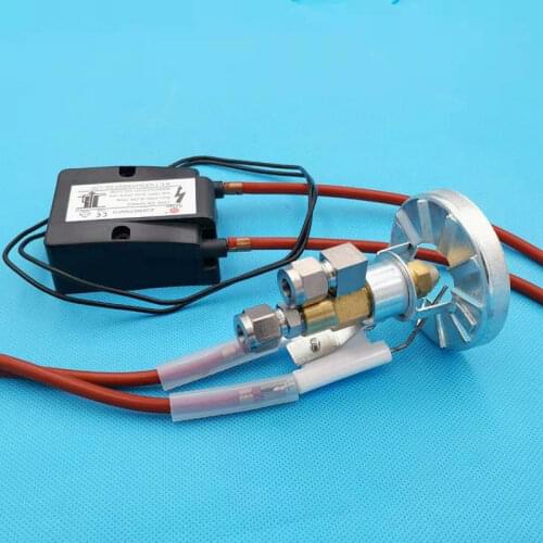 Oil burner accessories waste oil fuel nozzle with high voltage pulse ignitor diesel heavy oil jet boiler combustion