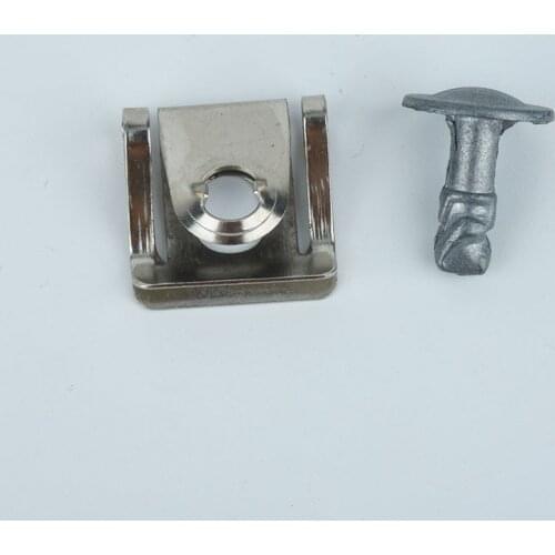 10Sets Car Engine Cover Undertray Clip Screws for Audi A4 B6 A5 A6 A7 for VW Passat B5 8D0805121