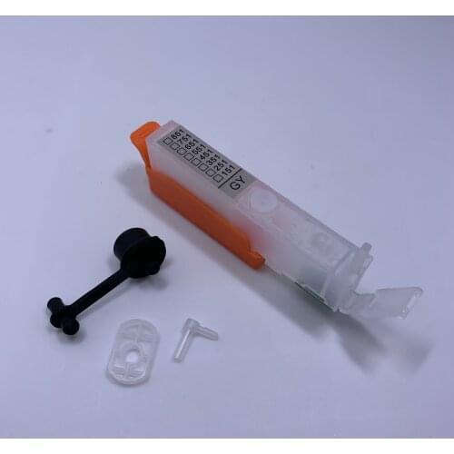 YOTAT 1pcs CLI-551 Grey ciss cartridge with chip and part