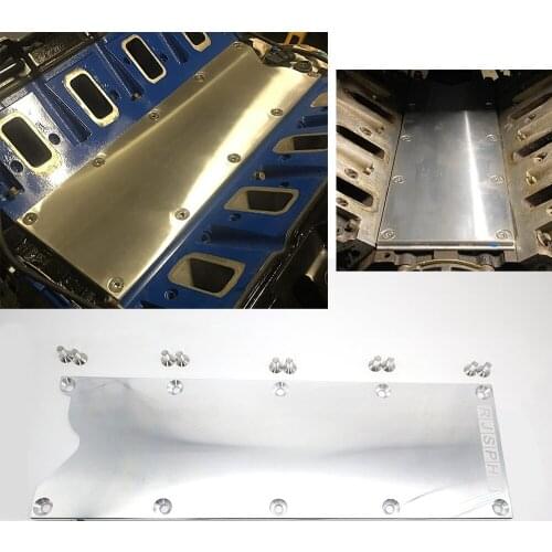 Billet LS Gen III (3) VALLEY PAN Cover Plate Billet Aluminum Low Profile (No Knock Sensor) LSX LS1 LM7 LR4 LQ4 LS6 L59 LQ9 LM4 L