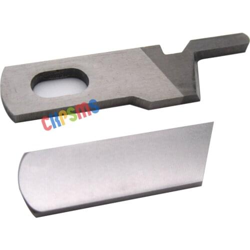 1SET #1250024-229+1250014-237 UPPER AND LOWER KNIFE FOR TOYOTA OVERLOCKER SL3335, SL3487, SL1T-X