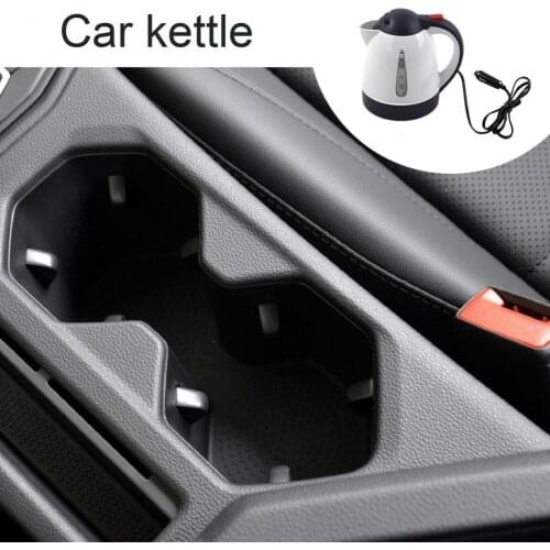 12V150W 24V250W 1.0L Stainless Steel Car Automobile Electric Kettle Auto Tea Water Coffee Heater Cup