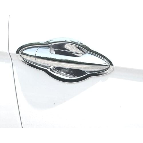 8pcs for Dongfeng AX7 2015-2018 door bowl silver Decoration frame Scratch protect Decorative cover