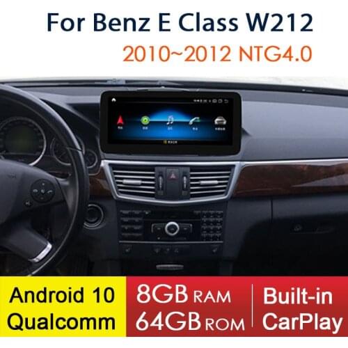 Qualcomm GPS Navigation For Mercedes Benz E Class W212 2010~2012 Car Multimedia Player Radio Stereo Teyes 2 Din Radio Android