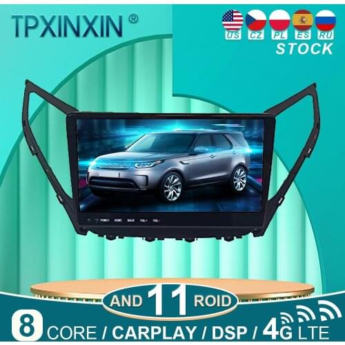 For Hyundai Azera 2014 2015 Android 11 Car Stereo Radio with Screen Tesla Radio Player Car GPS Navigation Head Unit