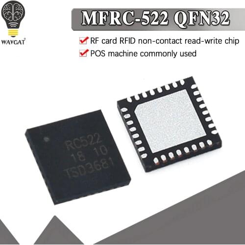 Contactless Reader IC MFRC522 RC522 MFRC52201HN1 QFN32 Chipset Made in China chip