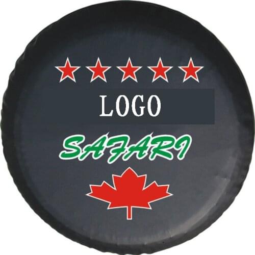 16" PVC tire cover Car spare wheel cover Spare tire cover