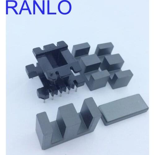 EE28 EI28 vertical 10pin transformer frame bobbin Magnet ferrite core PC40