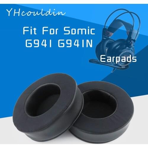 YHcouldin Gel Earpads For Somic G941 G941N Gaming Headphone Replacement Earpads Cushions Cups
