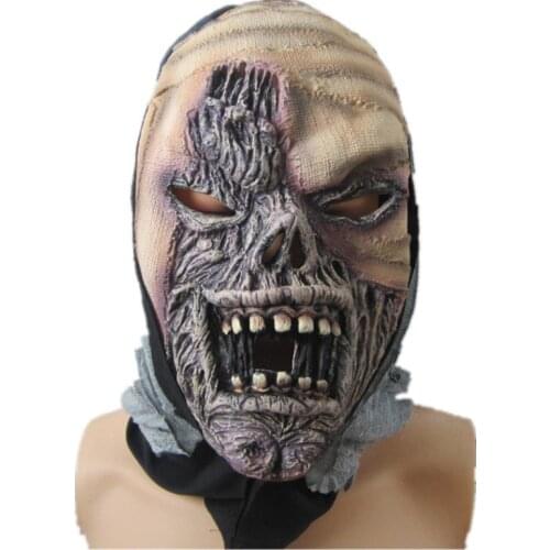 Malformation tropia Mummy Dead walker masks Haunted house scary mask halloween decoration horror zombie masks