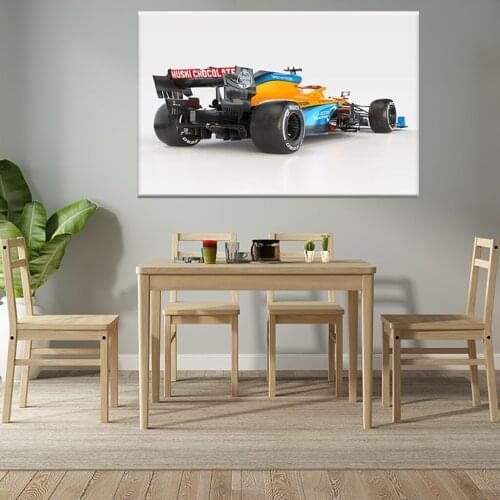 Modular Hd Prints Pictures 2020 Formula1 McLaren MCL35 Race Car Home Decor Painting Canvas Poster Frame Wall Art For Living Room
