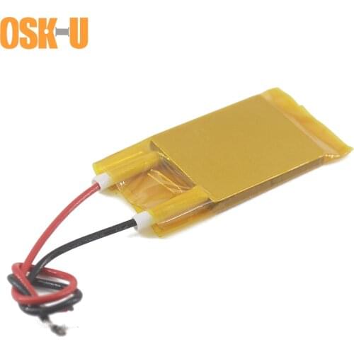 2PCS PTC Heating Element 5V Constant Temperature 30x24x3mm 50 Celsius Degree Insulating Film PTC Heater Element Wattage 1.5-3W