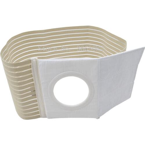 Ostomy Belt Colostomy Belt (Hole 8cm) Medical Stoma Support Ostomy Hernia Belt Ostomy Hernia Belt Stomach Truss Binder with Co