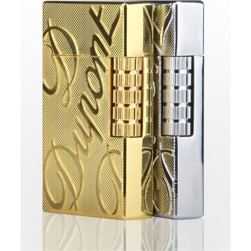 Letter Pattern Grinding Wheel Side Open Flame Metal Loud Lighter Smoking Accessories for Weed Gadgets for Men Good Gift for Men