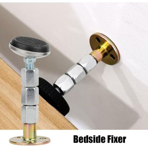 Furniture Wall Bed Stabilizer Bed Frame Anti-Shake Hardware Headboard Stoppers Anti-shake Self-adhesive Adjustable Fixer Support