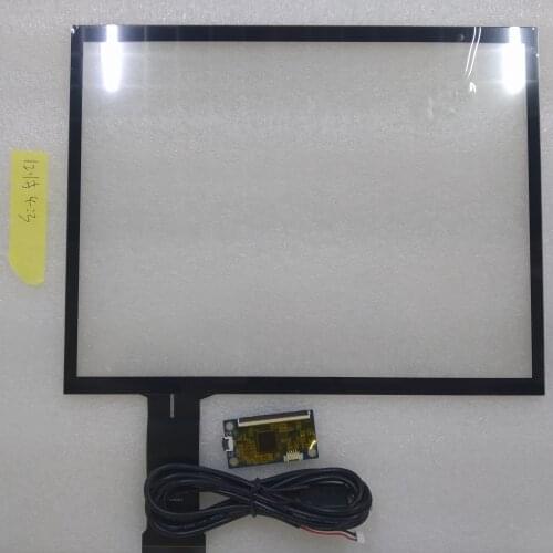 Universal Capacitive Touch Panel Controller Compatible for 12.1" Screen 4:3 LCD Monitor Display