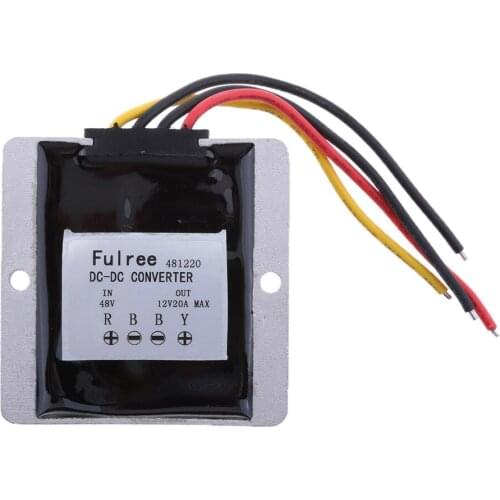 Waterproof DC-DC Converte 48V (20-60V) Step Down To 12V/20A Power Module