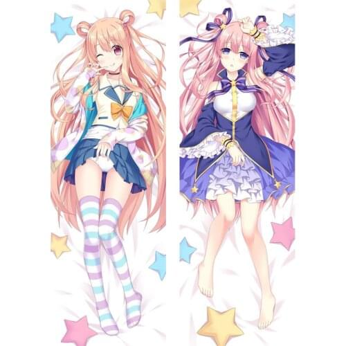 Japan Anime Game Princess Connect Re:Dive Hatsune Kashiwazaki Dakimakura Hugging Body Throw Cushion Pillow Case Cover Otaku Gift