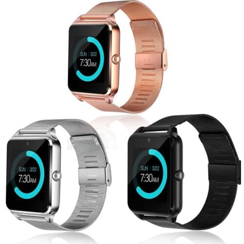 Z60 Smart Watch 1.54" inch TFT LCD Sport Bluetooth Watch Touch Screen Dialing Smart Call Watch BT Facebook Music Player Camera