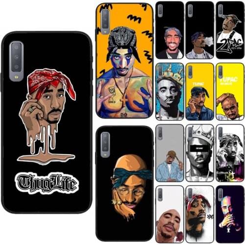 Zororong Rapper 2pac Tupac Phone Case For Samsung Galaxy A20 32 51 71 80 91