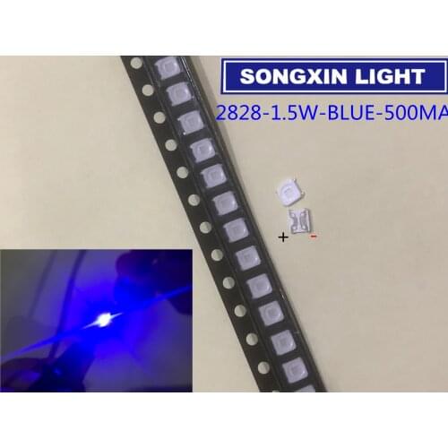 4000PCS/Lot SMD LED 3228 3V Blue 2828 1.5W High Power For SAMSUNG TV Backlight NEW
