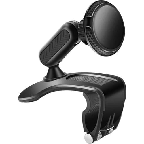 Car Mobile Phone Holder Magnetic Universal Holder Sun Visor Mirror Dashboard Mount Support For Auto Grip Mobile Phone Fixed