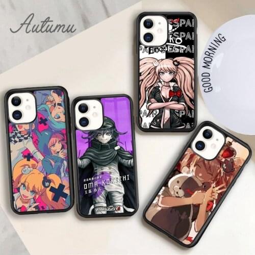 Danganronpa V3 Kokichi Phone Case for iPhone 11 12 Pro Max mini X XR XS SE 2020 5 6S 7 8 Plus Samsung Galaxy S8 S9 S10 Cover