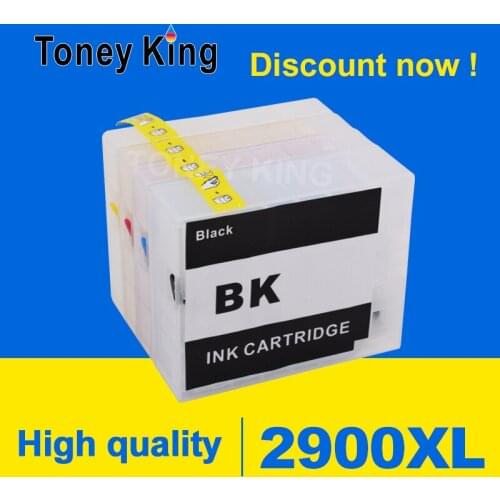 Toney King PGI-2900 Refillable Ink Cartridge For Canon MAXIFY IB4090 iB4190 MB5190 MB5090 MB5390 MB5490 Printer