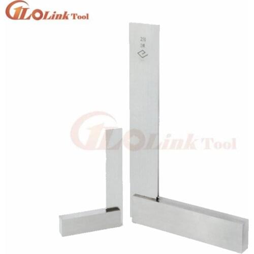 63x40mm 160x100mm Machinist Square 90 Degree Right Angle Engineer Set Precision Ground Steel Hardened Angle Ruler square ruler